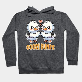 Goosebumps Two Kawaii Baby Geese Friends Hoodie